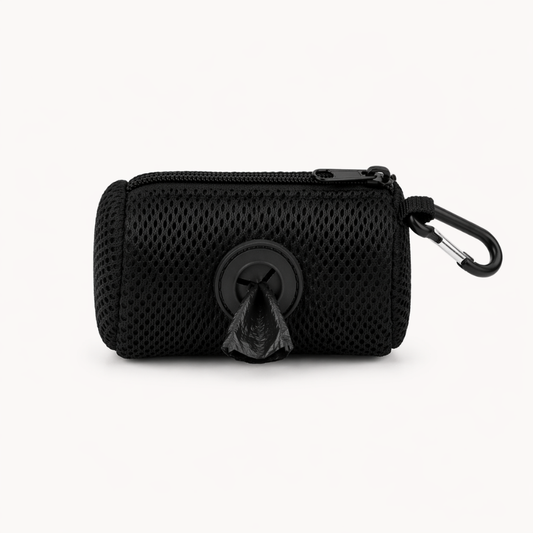 Black Poop Bag Holder