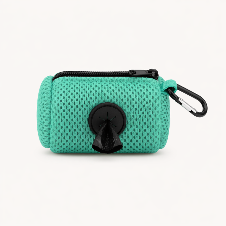 Turquoise Green Poop Bag Holder