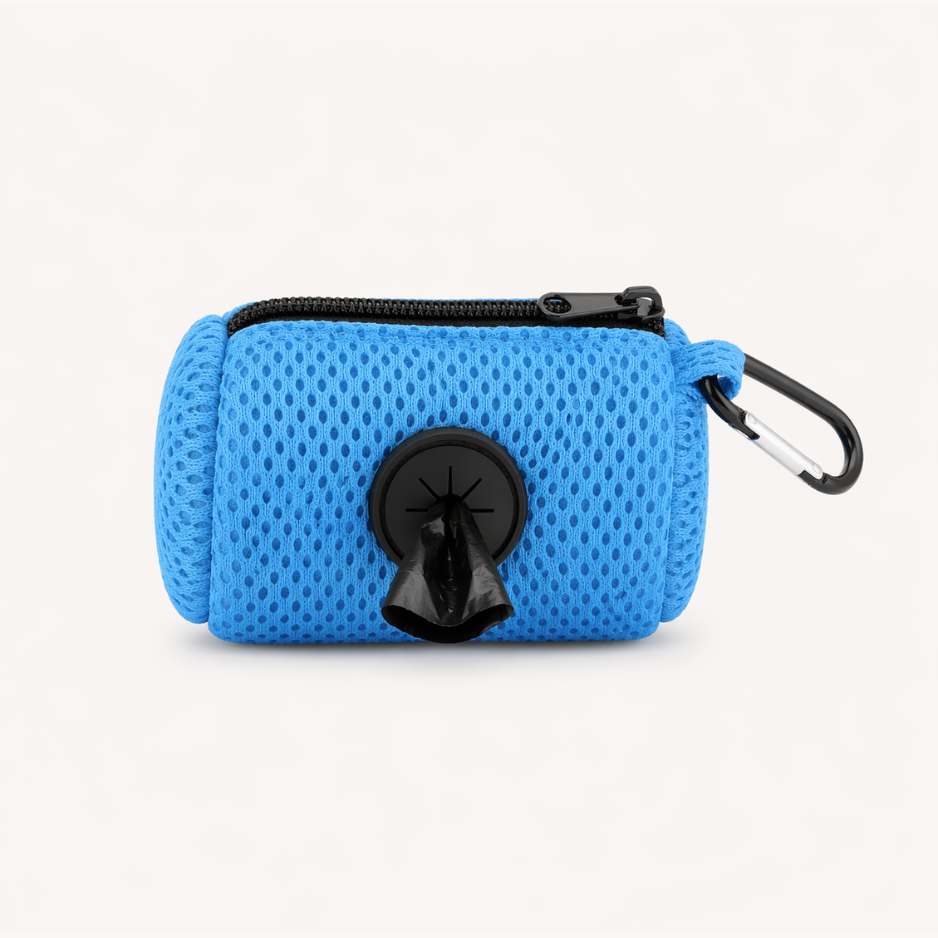 Sky Blue Poop Bag Holder
