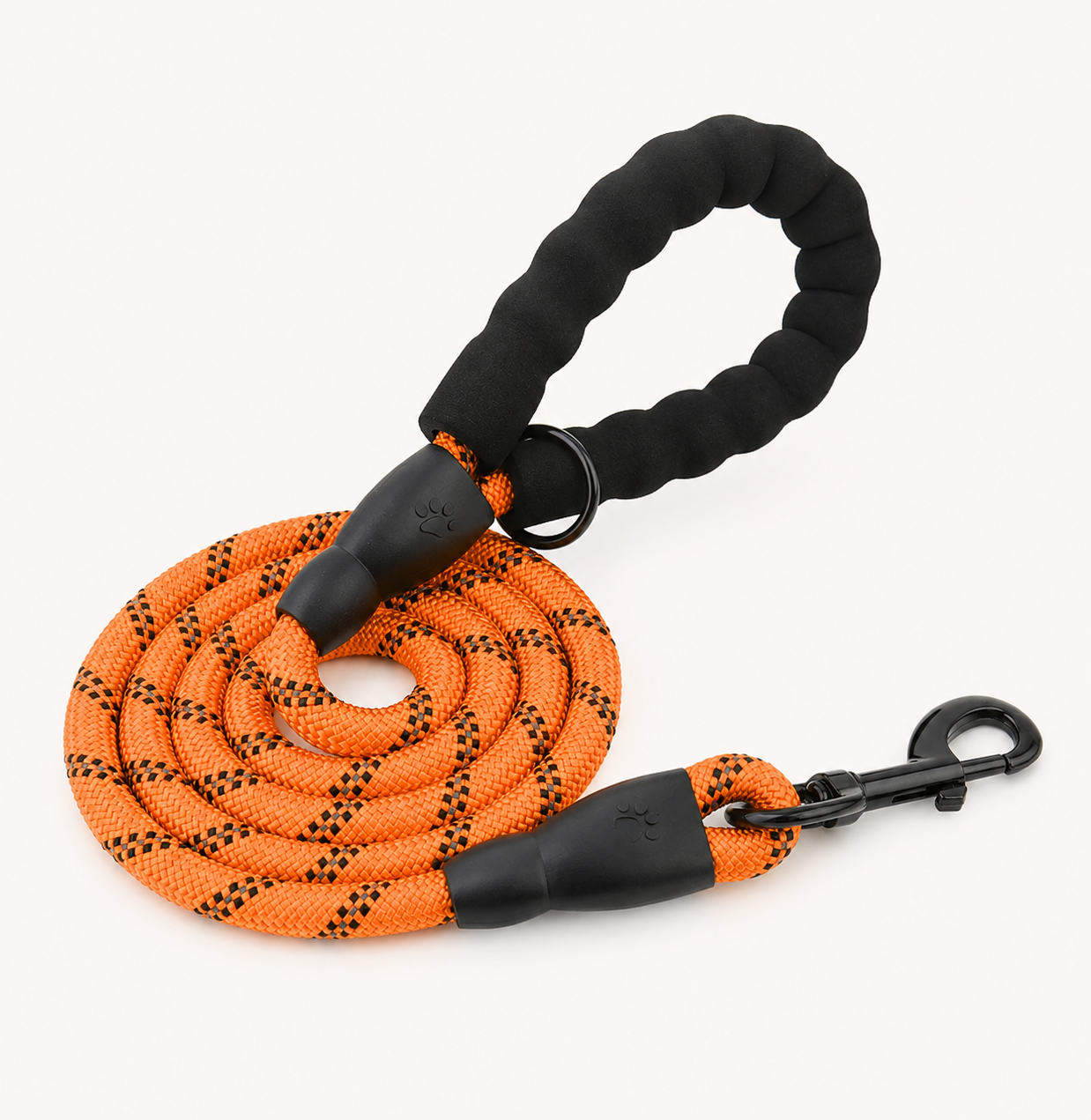 orange rope lead