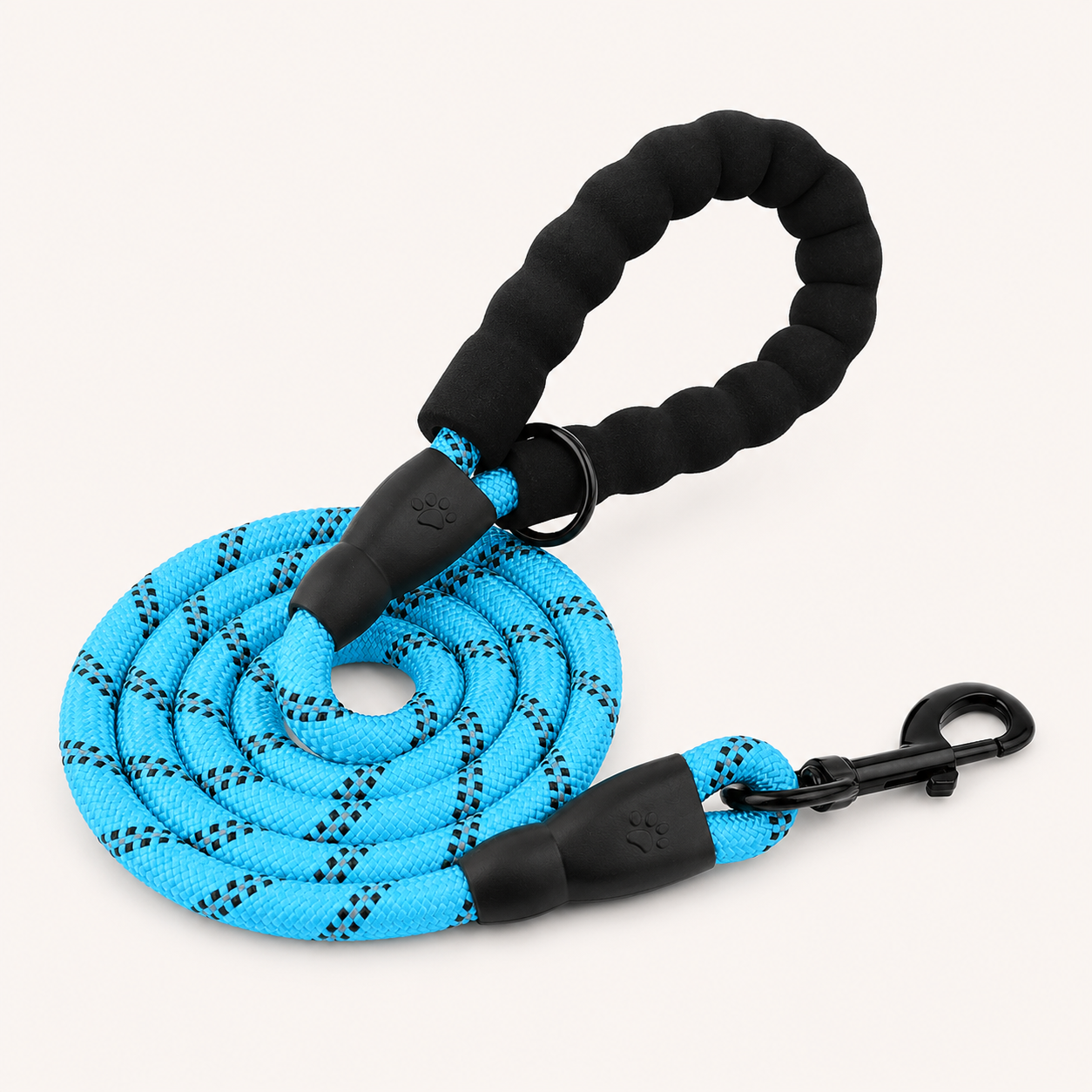 sky blue rope lead