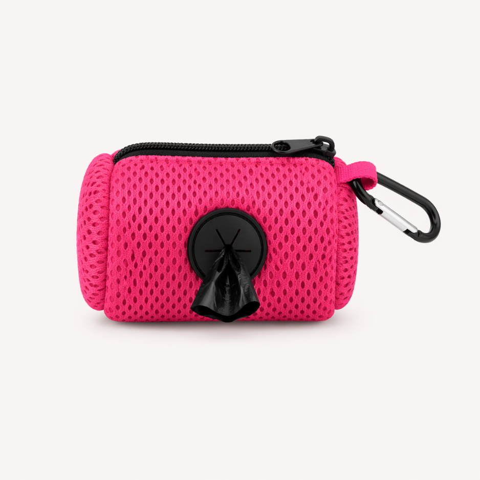 Pink Poop Bag Holder